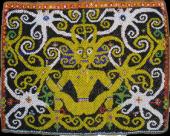 KENYAH DAYAK BEADED PANEL