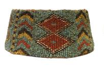 A SUPERB MODANG/BAHAU BEADED HAT