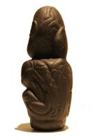 RARE CARVED STONE FIGURE