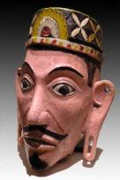 CARVED HEAD - KENYAH DAYAK