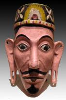 CARVED HEAD - KENYAH DAYAK