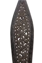 CARVED DAYAK PADDLE