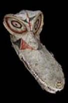 CROCODILE FIREDANCE MASK 