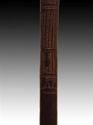 19TH C. FIJIAN POLE CLUB