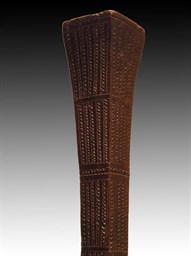 19TH C. FIJIAN POLE CLUB