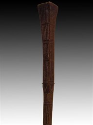 19TH C. FIJIAN POLE CLUB