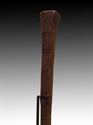 19TH C. FIJIAN POLE CLUB