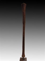 19TH C. FIJIAN POLE CLUB