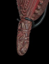 VIGOROUSLY CARVED SEPIK MASKETTE